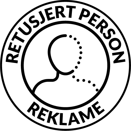 Retusjert person – reklame